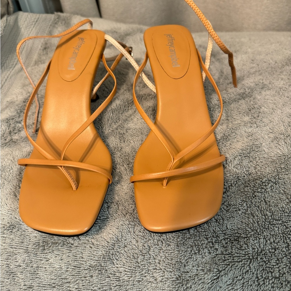 Jeffrey Campbell Leeda ankle strap sandals